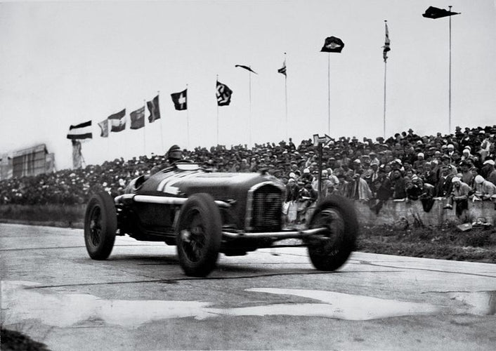Tazio Nuvolari at the 1935 German Grand Prix