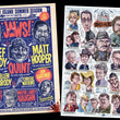 Load image into Gallery viewer, JAWS set of 3 signed art prints by Paul Garner
