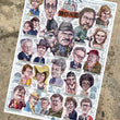 Load image into Gallery viewer, JAWS set of 3 signed art prints by Paul Garner

