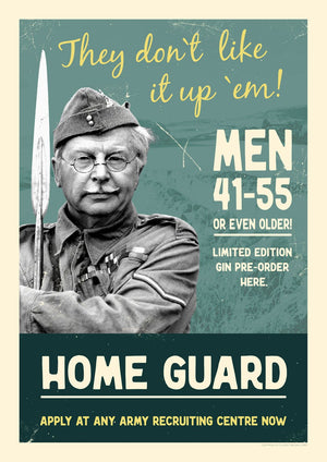 Home Guard “Don’t Panic! Don’t Panic!” Limited Edition Gin.