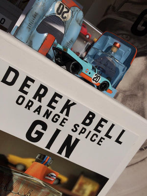 DEREK BELL "ENDURANCE"  "Pole Position " Orange Spice Gin